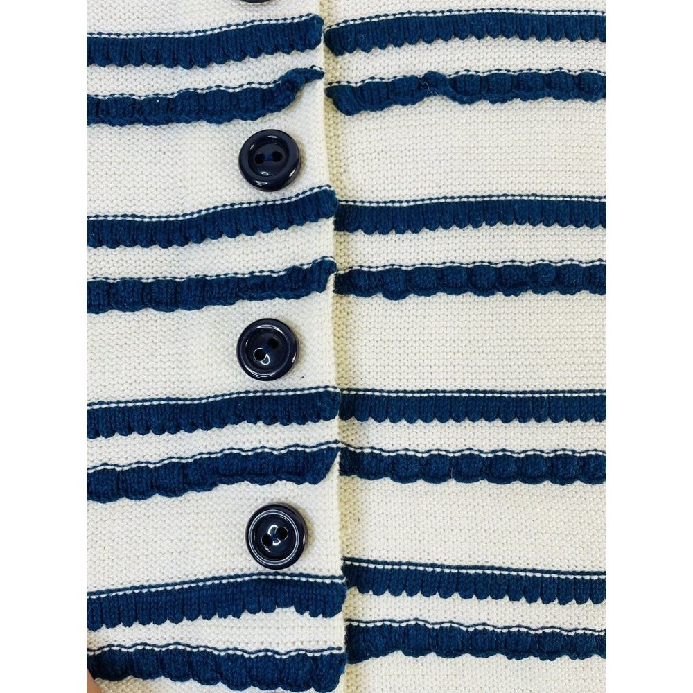 Marc Jacobs Color Block Cotton Knit Cardigan Swea… - image 3